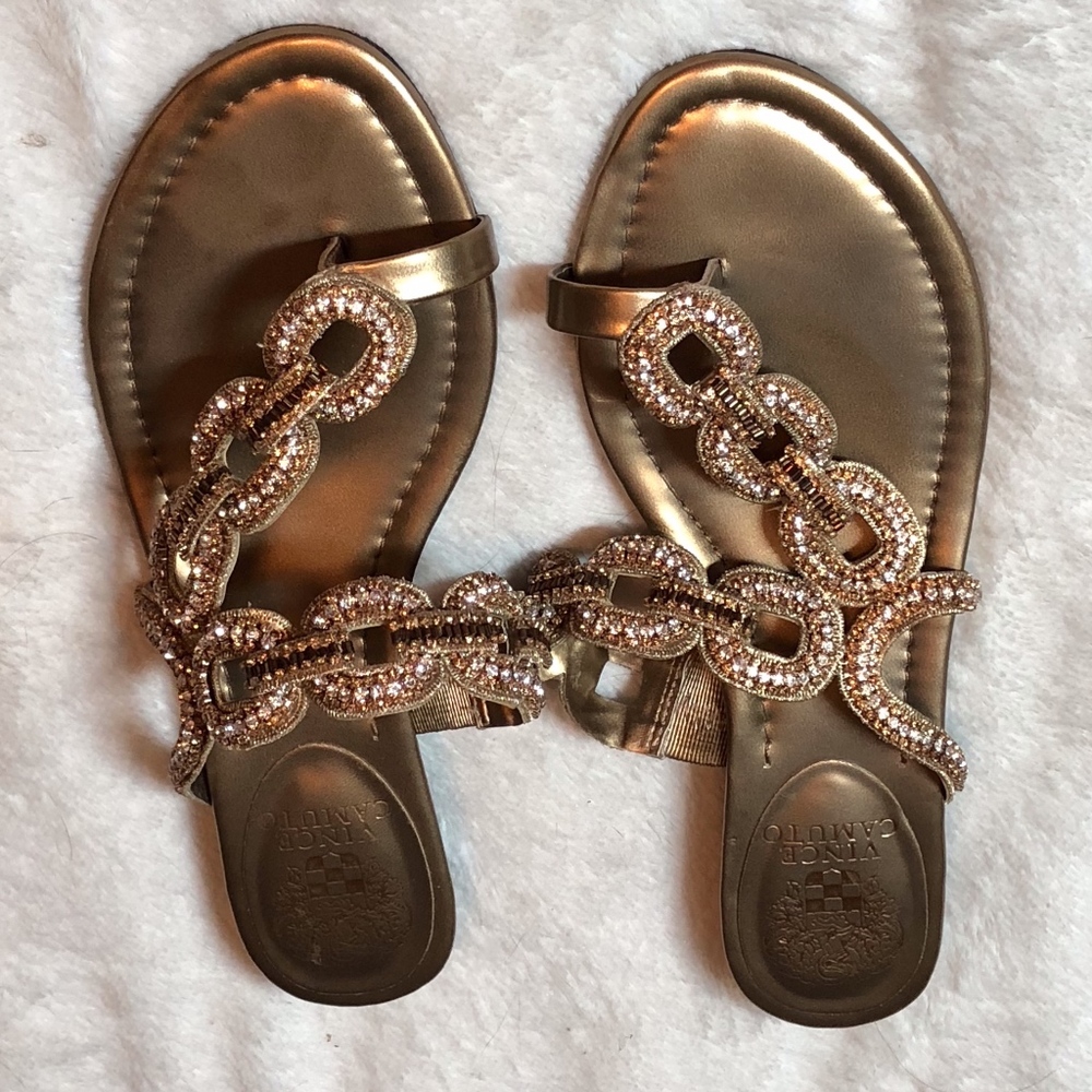Vince Camuto "Inkaa" Sandal - Copper Metallic
